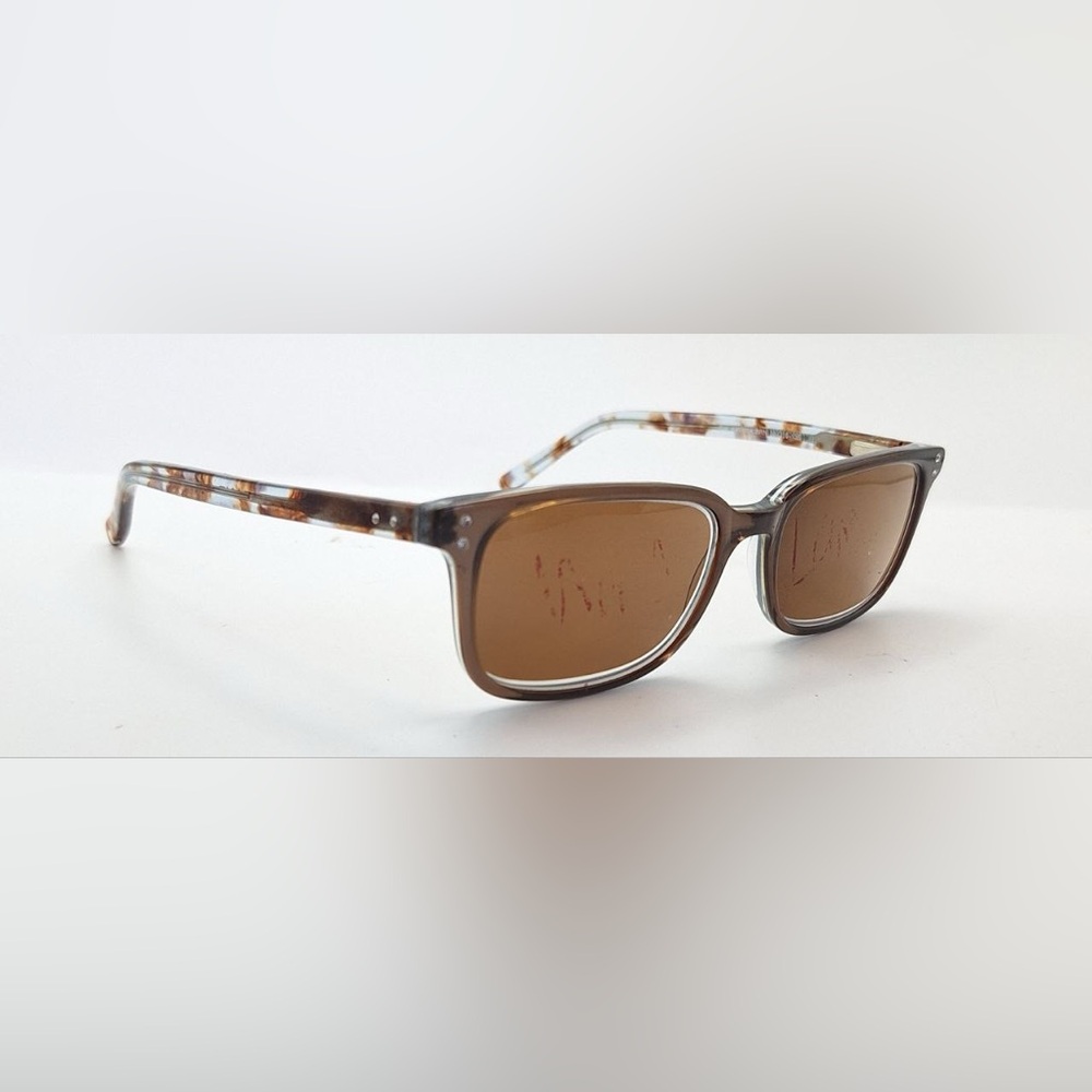 Gant Havana Brown Blue Oval Sunglasses Frames Only